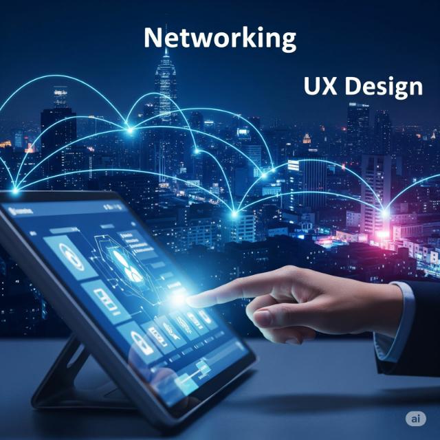 Foto do grupo Networking e UX designer